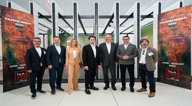 İGA İstanbul Havalimanı ‘Fahrelnissa Zeid’ ile dünyayı buluşturuyor
