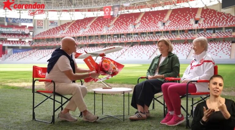 “Corendon Sport Talks”ın Konuğu: “Ceylan Şensoy ile annesi Milli Atlet ve Antrenör Çiçek Solon Şensoy”