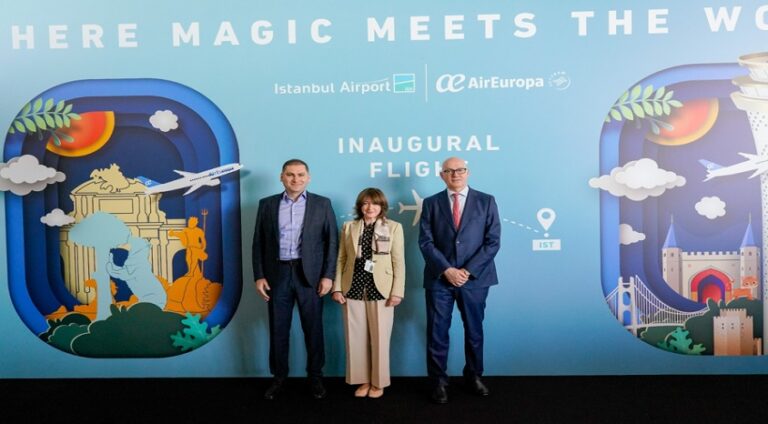 İspanyol Havayolu Air Europa, İGA İstanbul Havalimanı uçuşlarına başladı