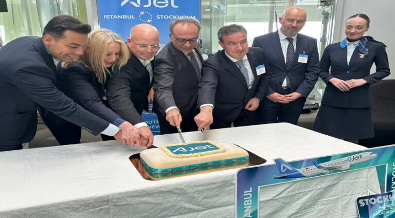 AJet’in İstanbul-Stokholm Seferleri Başladı