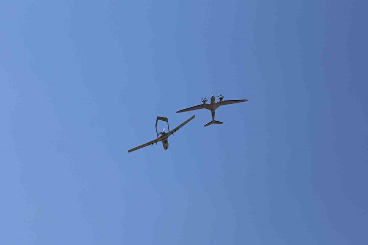 AKINCI VE TB3 GÖKYÜZÜNDE DANS ETTİ