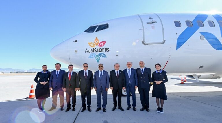 “Ada Kıbrıs” Logolu Uçaklar Gökyüzünde Tanıtım Platformuna Dönüşecek