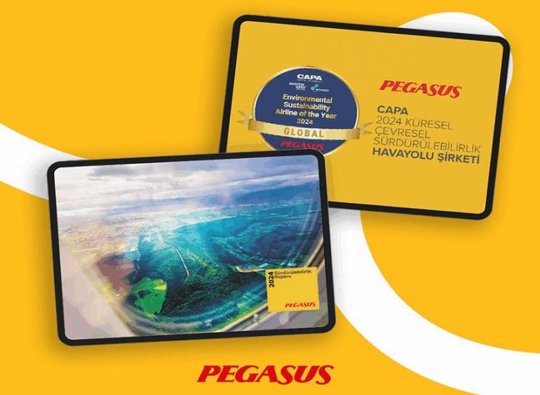 Pegasus, 2024 yılı faaliyetlerini içeren ‘TSRS’ ile uyumlu ilk sürdürülebilirlik raporunu yayınladı