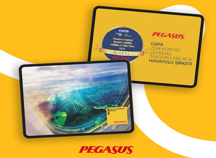 Pegasus, 2024 yılı faaliyetlerini içeren ‘TSRS’ ile uyumlu ilk sürdürülebilirlik raporunu yayınladı