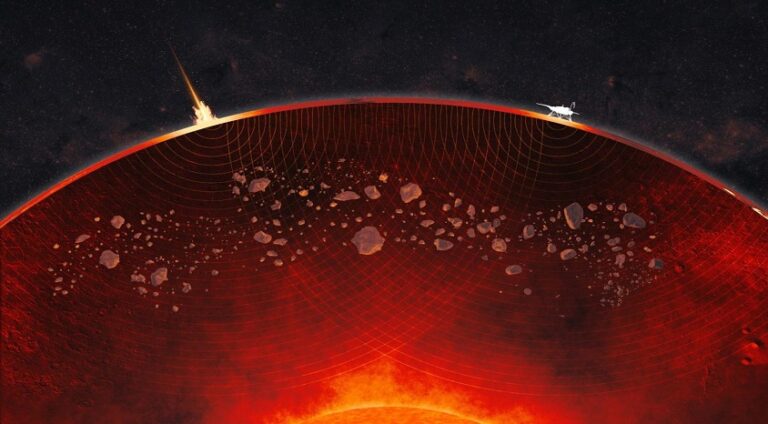 Mars’ın içindeki tuhaf şekiller antik “embriyonun” kalıntıları mı?