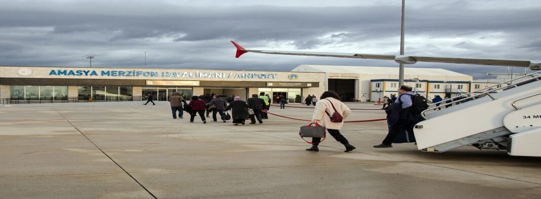 Amasya Merzifon Havalimanı 2025 yılı Ağustos ayı istatistikleri açıklandı