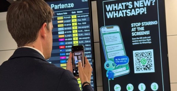 Romae-Fiumicino, yolcular için yapay zeka destekli sanal asistanını hayata geçirdi