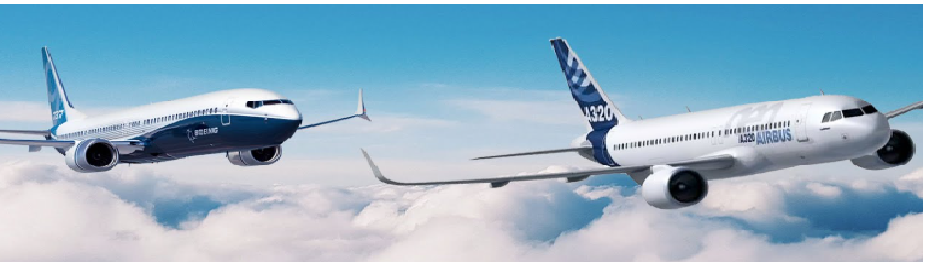 Boeing ve Airbus yöneticileri, şu anda yeni dar gövdeli jetlerin planlanmadığını söylüyor