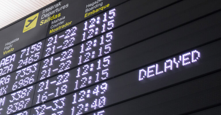 Eurocontrol: “Uçuş gecikmeleri ‘hedef seviyelerin üzerinde ve yüksek’ kaldı”