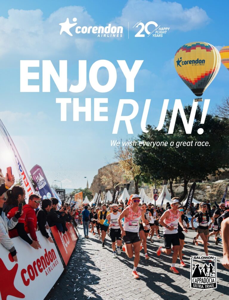 Corendon Airlines, Salomon Cappadocia Ultra-Trail® Katılımcılarını Avrupa’dan Direkt Kayseri’ye Taşıyor