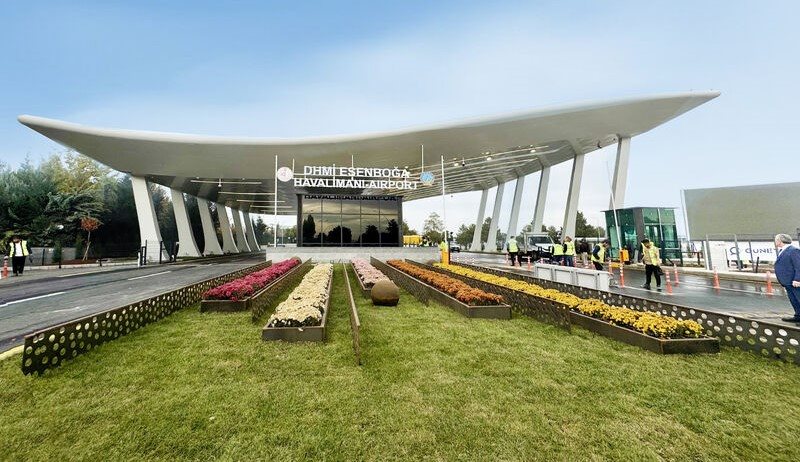 Ankara Esenboğa Havalimanı‘nın Yeni Ana giriş Nizamiyesi Kullanıma Açıldı