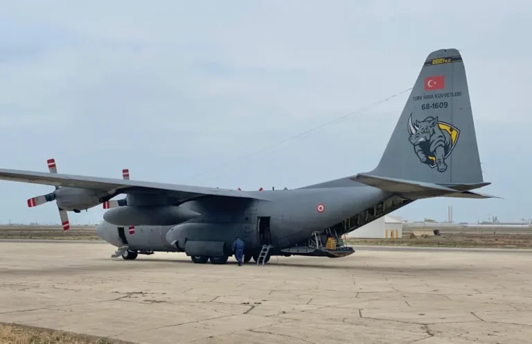 MSB: C130 Kargo uçağımız Gürcistan’da düştü