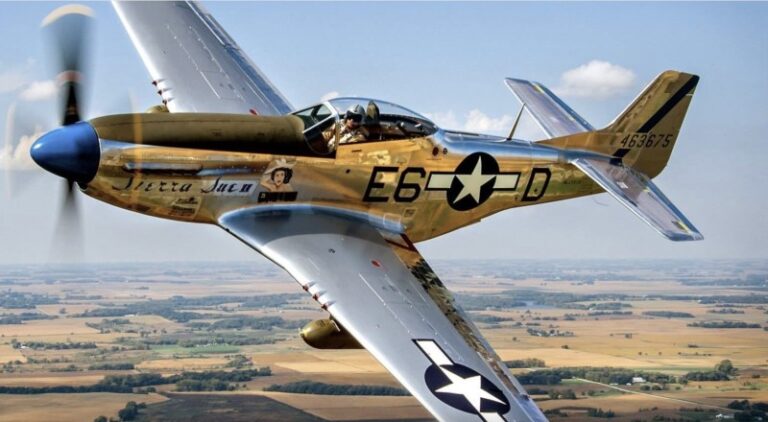 Satılık gerçek savaşçı P-51D Mustang: 4 milyon dolar veren alır!