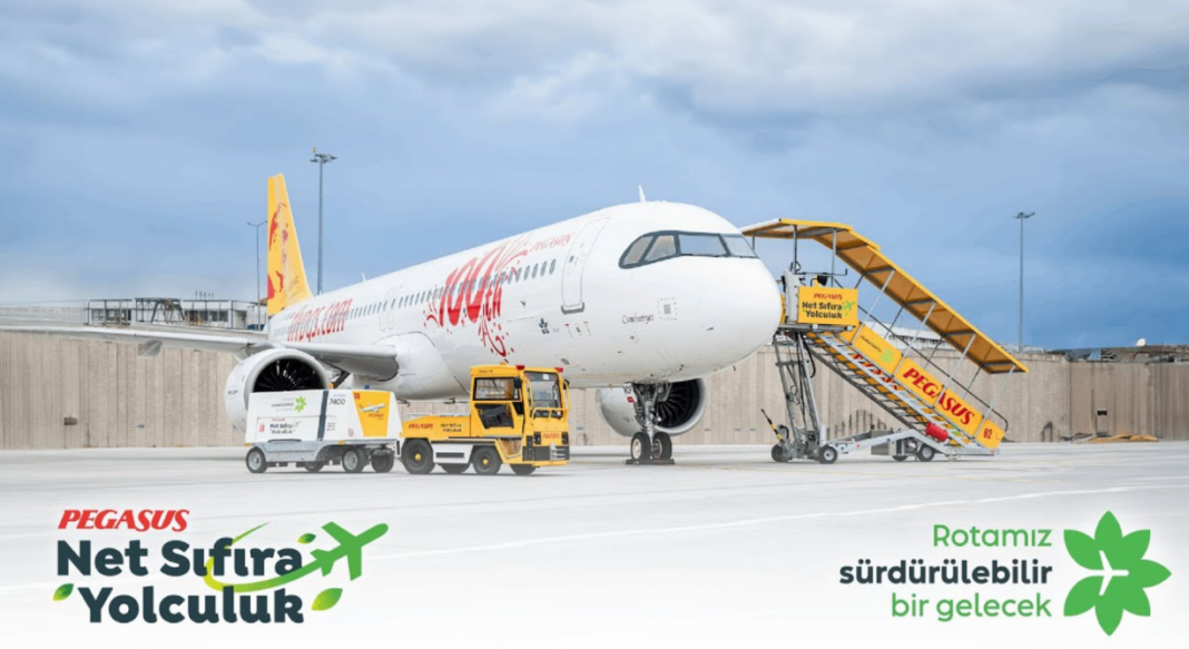 Pegasus Hava Yolları ve Tüpraş’tan sürdürülebilir havacılık için güç birliği