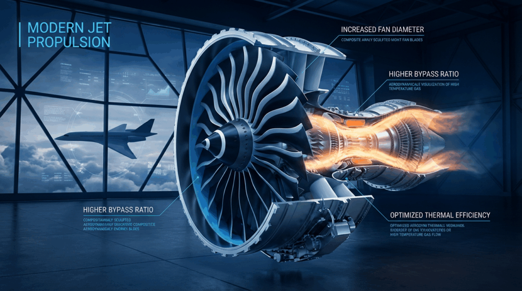 Jet Motorlarının Evrimi ve Boyutlarının Artmasının Nedenleri
