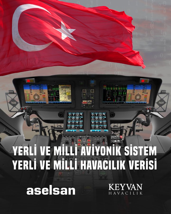 KEYVAN navigasyon veri tabanı ASELSAN’ın tüm aviyonik süitleri ve platformlarında