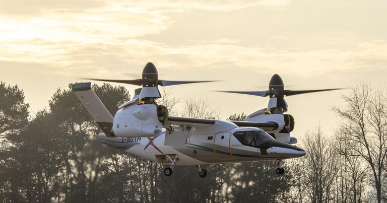Leonardo’nun Yeni Nesil Sivil Eğimli Rotorlu Aracı İlk Uçuşunu Gerçekleştirdi