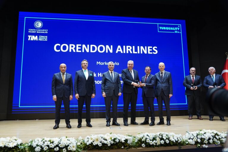 Corendon Airlines, Turquality® Vizyon Buluşması ve Markalaşma Konferansı’nda iki ödülün sahibi oldu