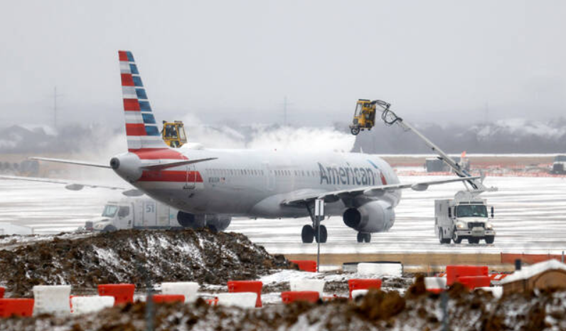 ABD’de şiddetli kış fırtınası: Yüzlerce uçuş iptal edildi