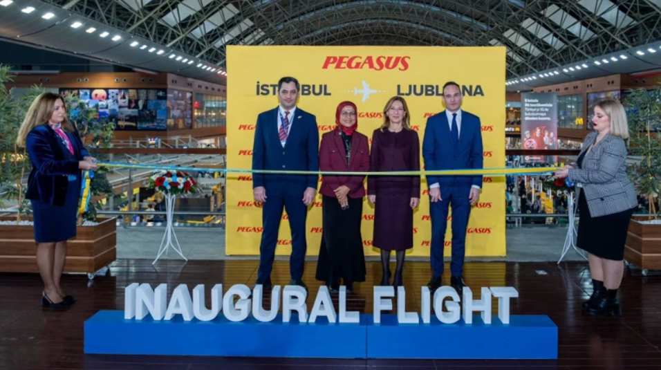 Sabiha Gökçen Avrupa bağlantılarına Slovenya’yı da ekledi