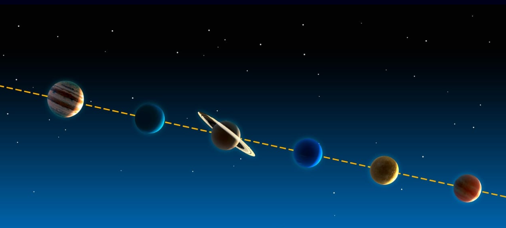 Gezegen geçidi ile 6 gezegen 28 Şubat akşamı buluşuyor
