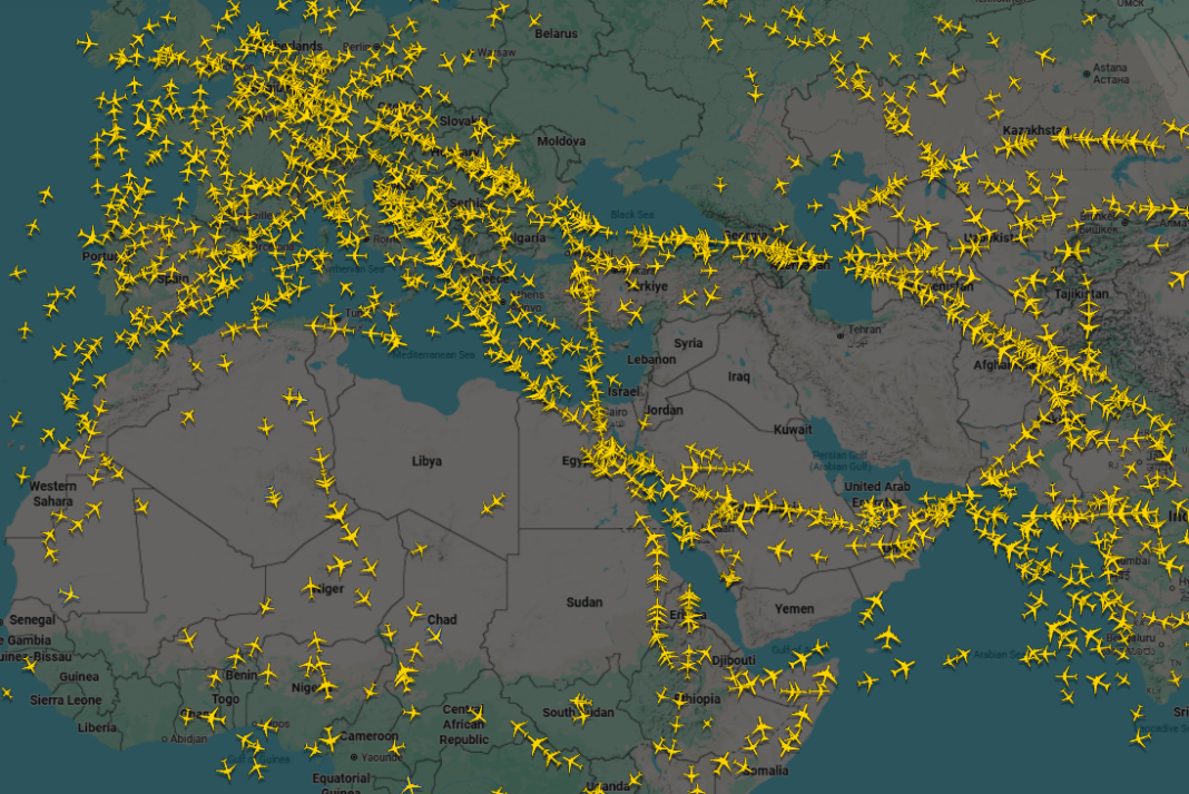 Orta Doğu’da uçuş iptallerinde kademeli bir azalma var