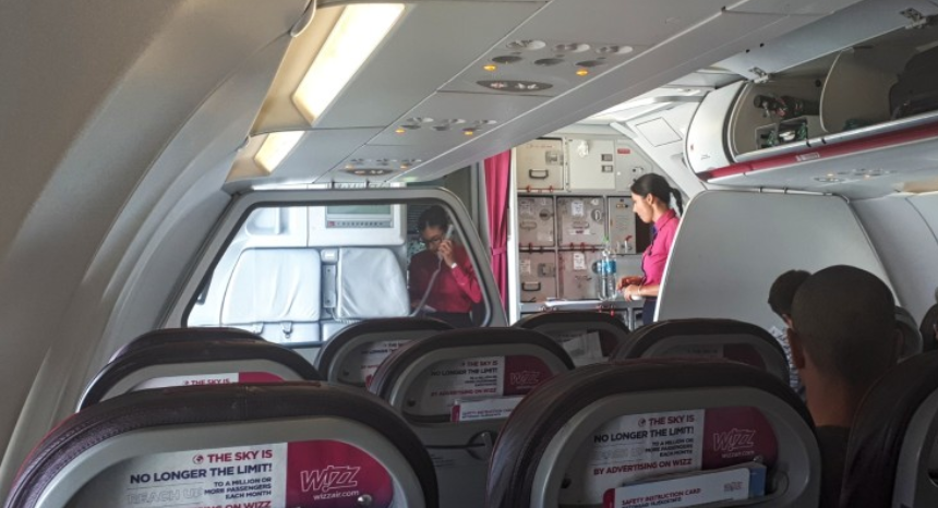 Wizz Air, yiyecek ve içecekler için Bluetooth sipariş sistemini kullanıyor
