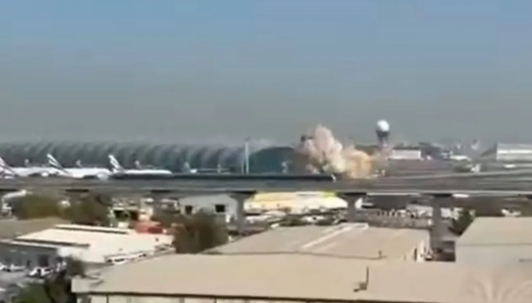 Dubai’de Havalimanındaki İHA saldırısının fotoğrafını paylaşan İngiliz kabin memuru tutuklandı