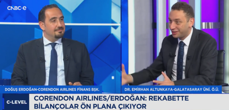 Corendon Airlines Finans Başkanı Doğuş Erdoğan, C-Level programına konuk oldu