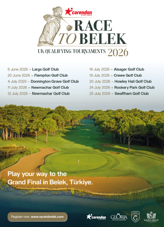 Corendon Airlines, Kaden Group ve Gloria Hotels & Resorts iş birliğiyle düzenlenen “Race to Belek” turnuvası için geri sayım başladı
