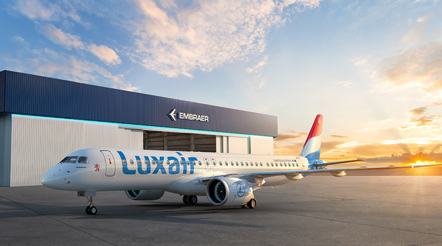 Luxair: “Embraer E2, Airbus A220’ye göre daha hafif ve daha sessiz olmasıyla öne çıkıyor”