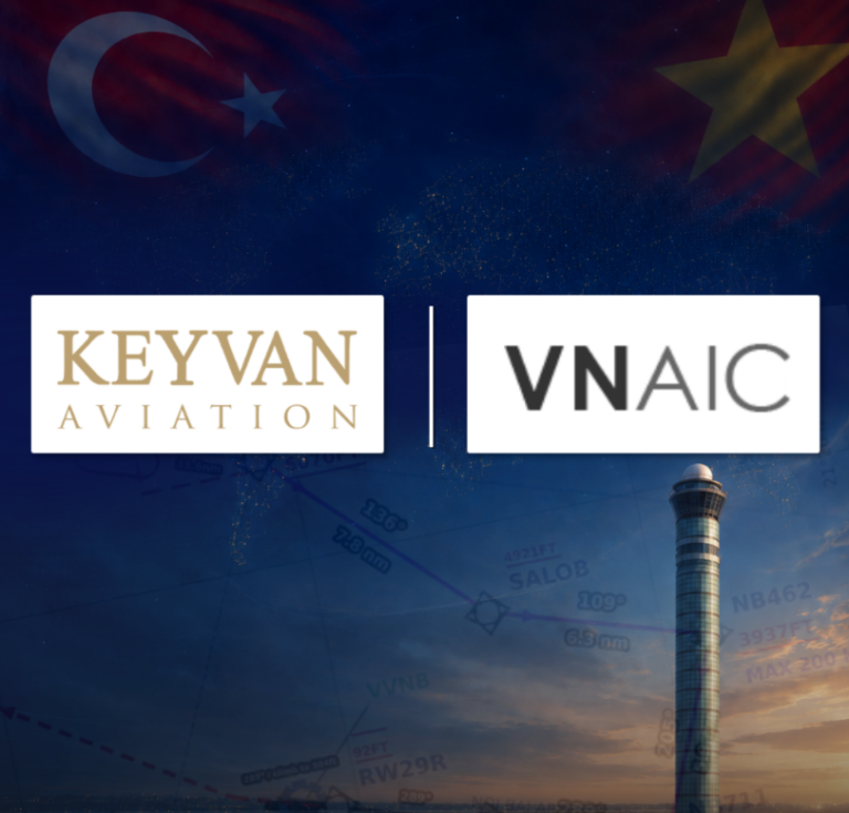 KEYVAN Havacılık ile Viet Nam Aeronautical Information Center arasında imzalar atıldı