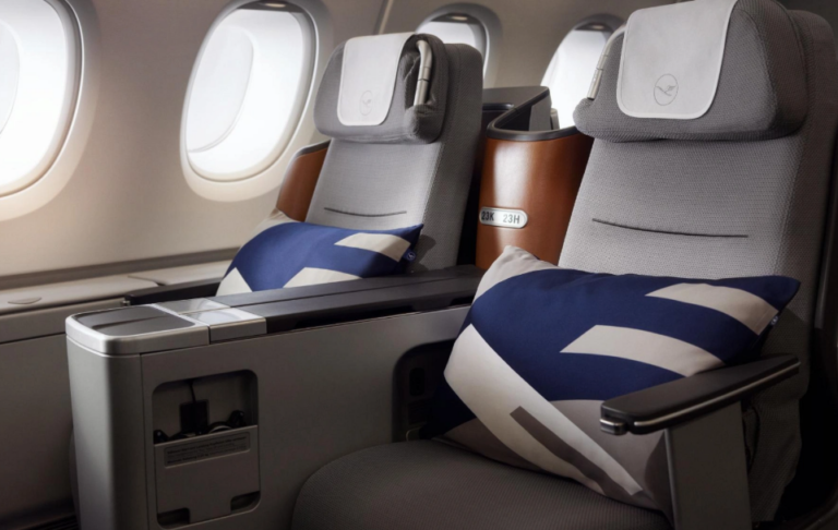 Lufthansa, hayır kurumları için eski A380 business class koltuklarını açık artırmaya çıkarıyor