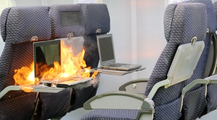 American Airlines’a A321 uçağında çıkan dizüstü bilgisayar yangını kontrol altına alındı