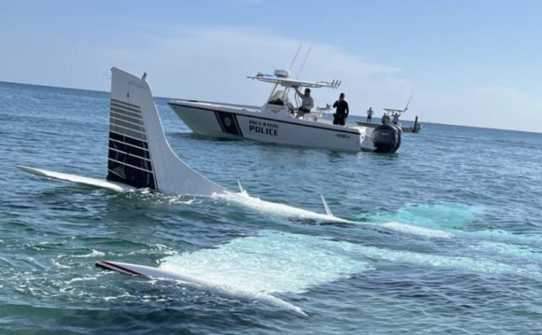23 yaşındaki pilot arızalanan uçağı okyanusa indirdi