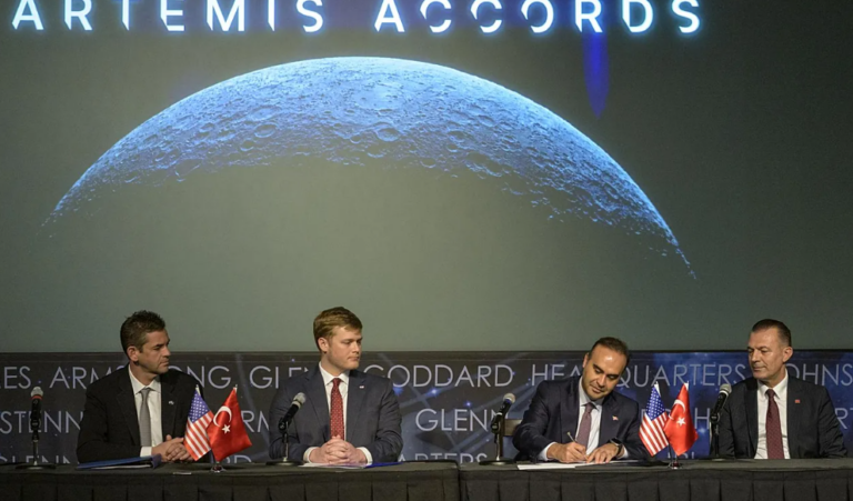 Türkiye, uluslararası uzay işbirliği programı Artemis Anlaşmaları’na imza attı