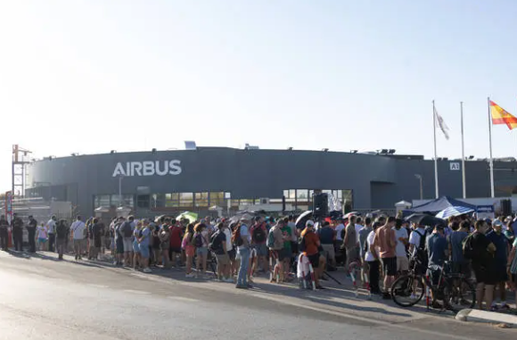 Airbus’ta İspanya’daki grevi sona erdirmek için anlaşmaya varıldı
