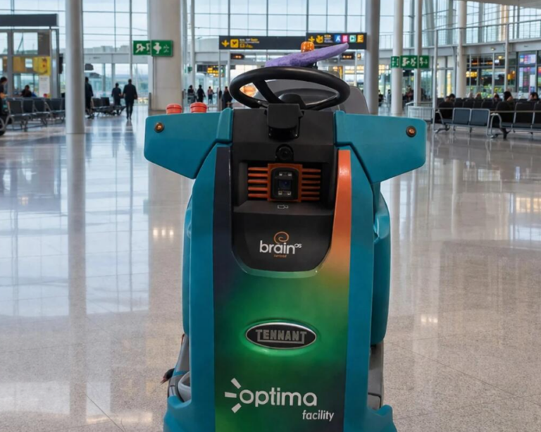 Yapay zeka ve otonom robotlar havalimanı terminal temizliğini dönüştürüyor