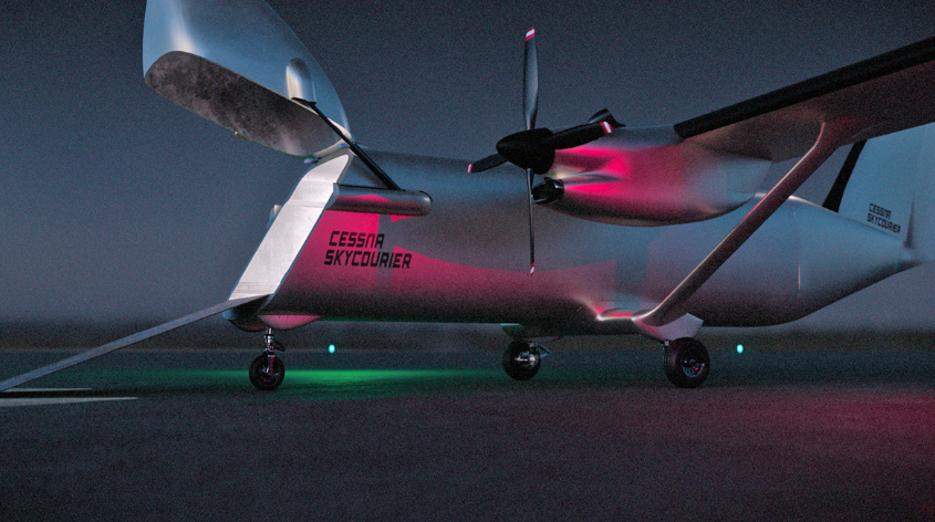 Cessna, yeni C408 SkyCourier turboprop uçağının drone versiyonunu tanıttı