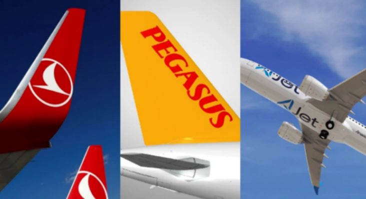 Türk Hava Yolları (THY), Pegasus ve AJet, İran’a yönelik tüm uçuşlarını askıya aldı