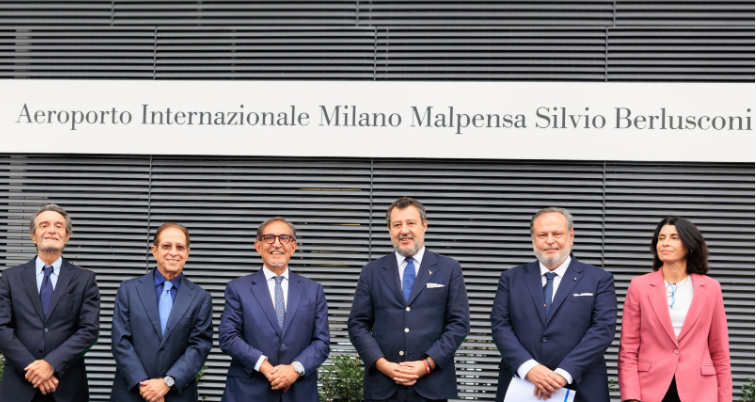 Milano-Malpensa Havalimanı’nın yeni adı “Silvio Berlusconi” oldu