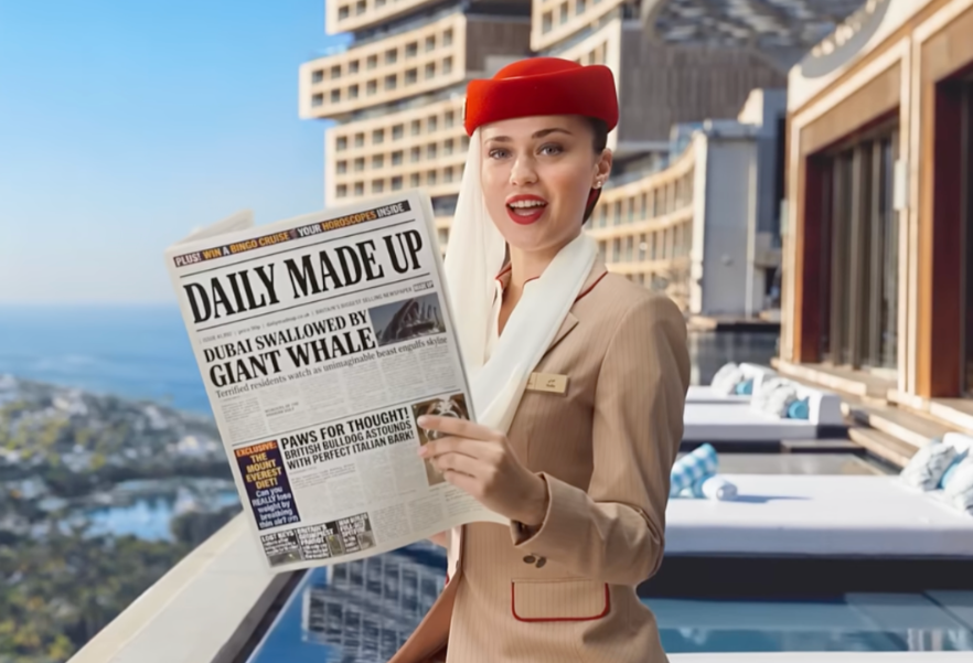 Emirates, turistleri Dubai’ye geri çekmek için yeni bir reklam filmi yayınladı