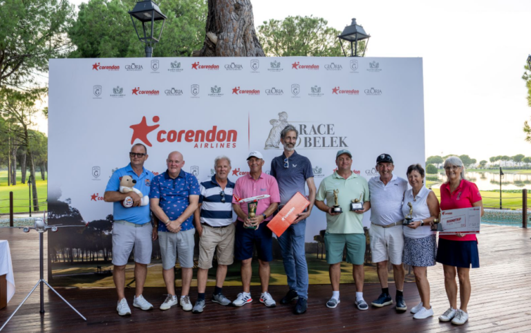 Corendon Airlines, Kaden Group ve Gloria Hotels & Resorts iş birliğiyle düzenlenen Race to Belek tamamlandı