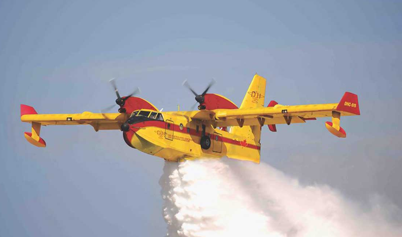 Kanada ve AB, 50 adet De Havilland yangın söndürme uçağının ortak satın alımını planlıyor
